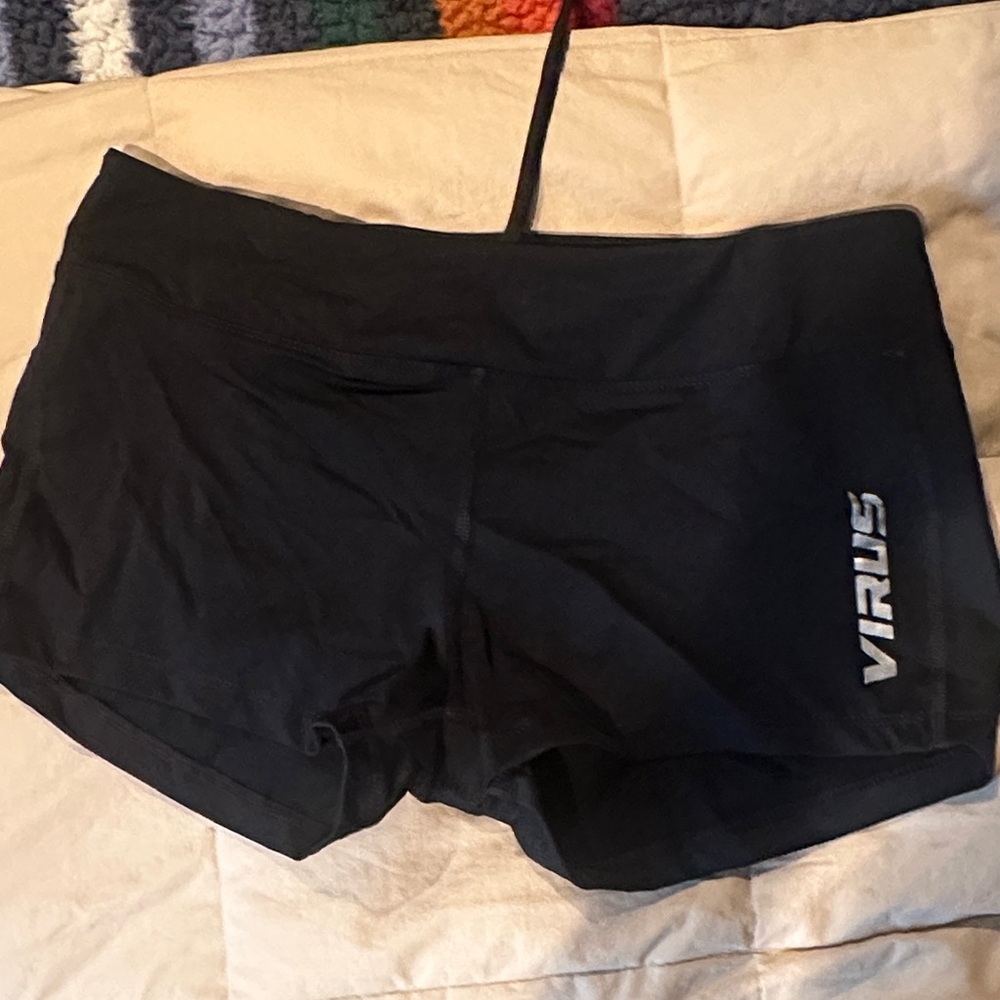 Virus Women's Athletic Black Shorts